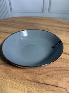 Тарілка супова Ardesto 20 см Bagheria Bright Grey